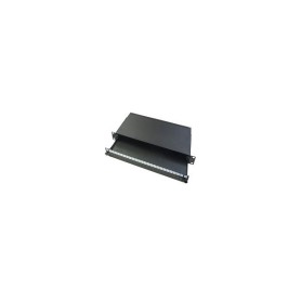 Cassetto ottico vuoto per 24 bussole SC DX Nero 1U (CL-SL24SCDXB)