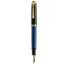 Pelikan M800 penna stilografica Sistema di riempimento integrato Nero, Blu, Oro 1 pz (995951)