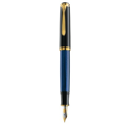 Pelikan M800 penna stilografica Sistema di riempimento integrato Nero, Blu, Oro 1 pz (995951)