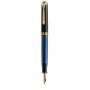 Pelikan M800 penna stilografica Sistema di riempimento integrato Nero, Blu, Oro 1 pz (995951)