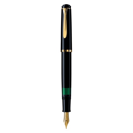 Pelikan M200 penna stilografica Sistema di riempimento integrato Nero, Oro 1 pz (994004)