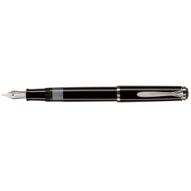 Pelikan M 205 penna stilografica Sistema di riempimento integrato Nero, Argento 1 pz (971754)