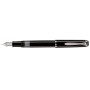 Pelikan M 205 penna stilografica Sistema di riempimento integrato Nero, Argento 1 pz (971754)