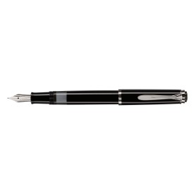 Pelikan Classic M205 penna stilografica Sistema di riempimento della cartuccia Nero, Argento 1 pz (804080)