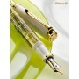 Pelikan M400 penna stilografica Sistema di riempimento integrato Oro, Bianco 1 pz (934166)