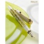 Pelikan M400 penna stilografica Sistema di riempimento integrato Oro, Bianco 1 pz (934133)