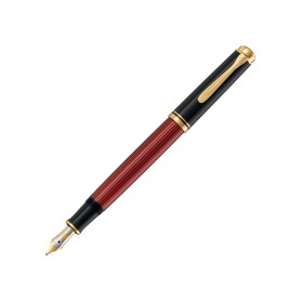 Pelikan M400 penna stilografica Sistema di riempimento integrato Nero, Oro, Rosso 1 pz (904920)