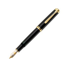 Pelikan M800 penna stilografica Sistema di riempimento integrato Nero, Oro 1 pz (995563)