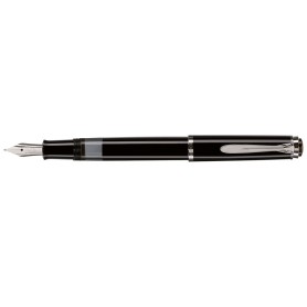 Pelikan M 205 penna stilografica Sistema di riempimento integrato Nero, Argento 1 pz (971788)