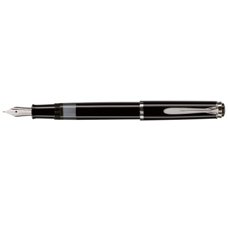 Pelikan M 205 penna stilografica Sistema di riempimento integrato Nero, Argento 1 pz (971788)