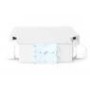 BOX OTTICO BARRA DIN per 6 SC Duplex (vuoto) Grey (HL-DPP6SCDDX)