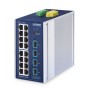 PLANET IGS-4215-16T4X switch di rete Gestito L2/L4 Gigabit Ethernet (10/100/1000) Alluminio, Blu
