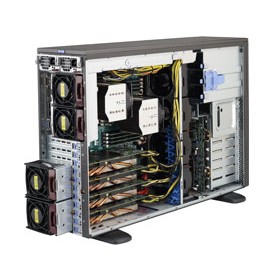 Supermicro SuperServer 7048GR-TR Intel® C612 LGA 2011 (Socket R) Armadio (4U) Nero (SYS-7048GR-TR)