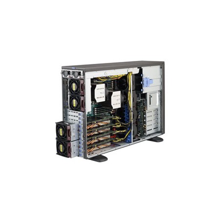 Supermicro SuperServer 7048GR-TR Intel® C612 LGA 2011 (Socket R) Armadio (4U) Nero (SYS-7048GR-TR)