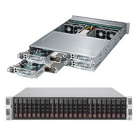 Supermicro SuperServer 2027PR-HTR Intel® C602 LGA 2011 (Socket R) Armadio (2U) Nero (SYS-2027PR-HTR)