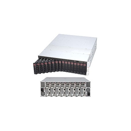 Supermicro SYS-5038ML-H8TRF sistema barebone per server Intel® C224 LGA 1150 (Presa H3) Armadio (3U) Nero, A (SYS-5038ML-H8TRF)