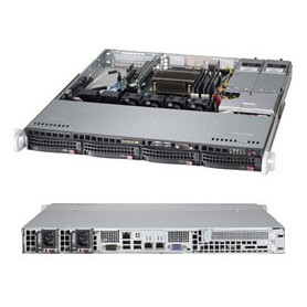 Supermicro SuperServer 5018D-MTRF Intel® C224 LGA 1150 (Presa H3) Rack (1U) Grigio (SYS-5018D-MTRF)
