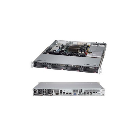Supermicro SuperServer 5018D-MTRF Intel® C224 LGA 1150 (Presa H3) Rack (1U) Grigio (SYS-5018D-MTRF)