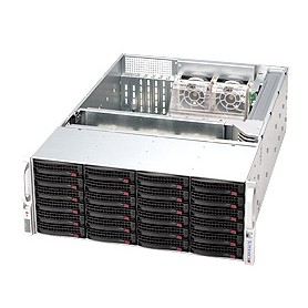 Supermicro CSE-846A-R900B sistema barebone per server Multiplo Armadio (4U) Nero, Multicolore (CSE-846A-R900B)