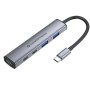 4-PORT USB 3.2 GEN 1 HUB, 2 X USB-C (HUBBIES22G)