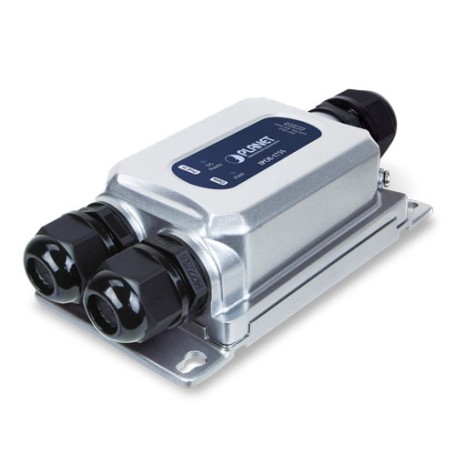 PLANET IPOE-175S divisore di rete Supporto Power over Ethernet (PoE) Grigio