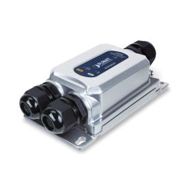 PLANET Industrial 1000BASE-X SFP to convertitore multimediale di rete 1000 Mbit/s Nero, Grigio (IGTP-825AT)