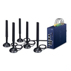 PLANET IP30 Industrial IoT LoRaWAN + gateway/controller 10, 100, 1000 Mbit/s (LCG-300-NR-EU)