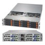 Supermicro SuperServer 6029BT-HNC0R Intel® C621 LGA 3647 (Socket P) Armadio (2U) Nero (SYS-6029BT-HNC0R)