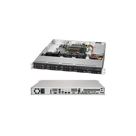Supermicro CSE-113MFAC2-341CB computer case Supporto Nero 340 W (CSE-113MFAC2-341CB)