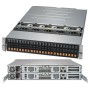 Supermicro SuperStorage 2028R-DN2R24L Intel® C612 LGA 2011 (Socket R) Armadio (2U) Nero (SSG-2028R-DN2R24L)