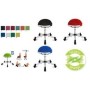 Topstar Fitness-Hocker "Sitness Half Ball", rot Sitzhöhe: 530 - 660 mm, Sitzdurchmesser: 400 mm, stufenlos - 1 Stück (SH17 BB2