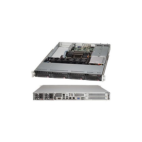 Supermicro SC815TQ-R706WB Supporto Nero 750 W (CSE-815TQ-R706WB)