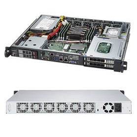 Supermicro 1019P-FHN2T Intel C622 LGA 3647 (Socket P) Rack (1U) (SYS-1019P-FHN2T)