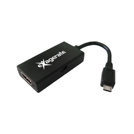 Hamlet HDMI - micro USB F/M adattatore grafico USB Nero (XMHL100)