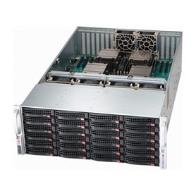 Supermicro CSE-848A-R1K62B computer case Supporto Nero 1620 W (CSE-848A-R1K62B)