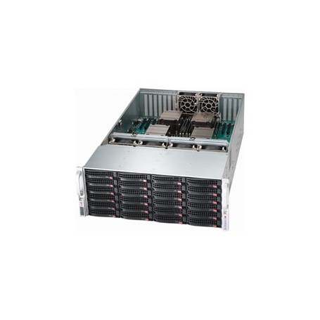 Supermicro CSE-848A-R1K62B computer case Supporto Nero 1620 W (CSE-848A-R1K62B)