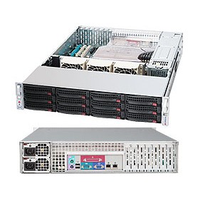 Supermicro SuperChassis 826E16-R500LPB Supporto Nero 500 W (CSE-826E16-R500LPB)