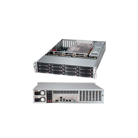 Supermicro SuperChassis 826BE26-R920LPB Supporto Nero 920 W (CSE-826BE26-R920LPB)