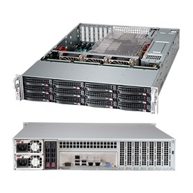 Supermicro CSE-826BA-R920LPB computer case Supporto Nero 920 W (CSE-826BA-R920LPB)