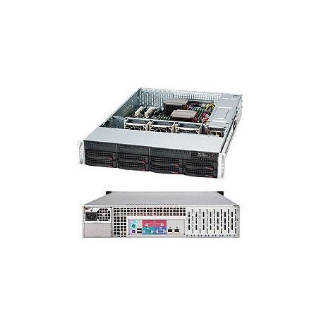 Supermicro SC825TQ-600LPB Supporto Nero 600 W (CSE-825TQ-600LPB)