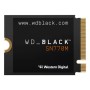 SanDisk WDBDNH5000ABK-WRSN drives allo stato solido 500 GB M.2 PCI Express 4.0 NVMe 3D TLC