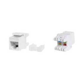 PRESA RJ45U CAT.6 180 GRADI NERO (WPC-KEY-6U-180/BL)