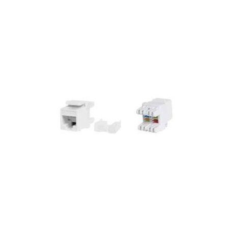 PRESA RJ45U CAT.6 180 GRADI NERO (WPC-KEY-6U-180/BL)