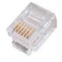 PLUG 6P6C CAT.3 CAVO PIATTO CF10 (WPC-MDP-662-3U-F06)