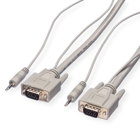 ROLINE 11.04.5160 cavo VGA 10 m Grigio (RO11.04.5160)
