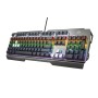 Trust GXT 877 Scarr tastiera Gaming USB Italiano Nero, Metallico (23853)