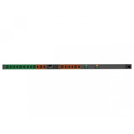 Vertiv MGR3EGC1-18PB63-3PS6B2A10-S unità di distribuzione dell'energia (PDU) 18 presa(e) AC Nero (GR30023L)