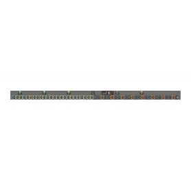 Vertiv Geist GS30015L unità di distribuzione dell'energia (PDU) 48 presa(e) AC 0U Nero