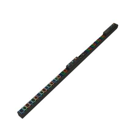 Vertiv UU30010L unità di distribuzione dell'energia (PDU) 30 presa(e) AC 0U Nero