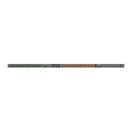 Vertiv Geist MGU3EGB1-24PJ43-3PS6B2A10-S-RC unità di distribuzione dell'energia (PDU) 24 presa(e) AC 0U Nero (VP7G9001)